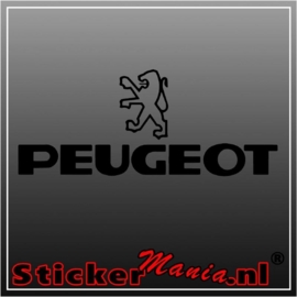Peugeot logo sticker