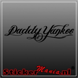 Daddy yankee sticker