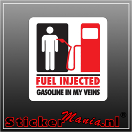 Fuel Injected Full Colour sticker