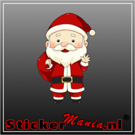 Kerstman Full Colour sticker