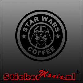 Star wars coffee sticker