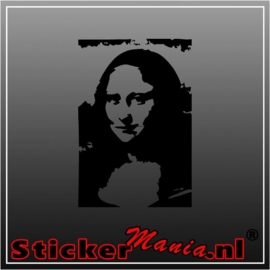 Mona lisa sticker