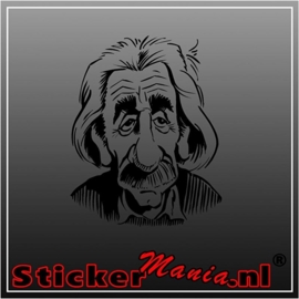 Einstein 2 sticker