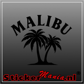 Malibu sticker