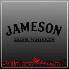 Jameson Irish whiskey sticker