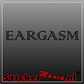 Eargasm sticker