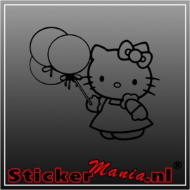 Hello kitty party sticker