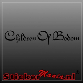 Children of bodom sticker