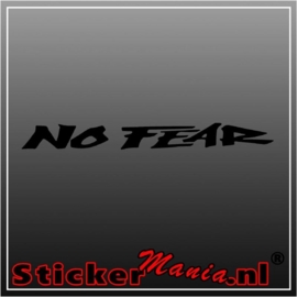 No fear 1 sticker
