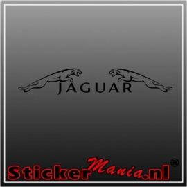 Jaguar raamstreamer sticker