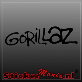 Gorillaz sticker