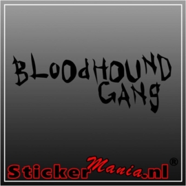 Bloodhound gang sticker