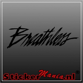 Breathless sticker