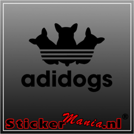 Adidogs sticker