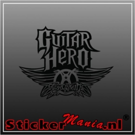 Aerosmith guitar hero sticker