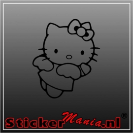 Hello kitty angel sticker