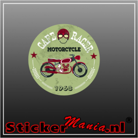 Cafe racer 1968 Full Colour sticker