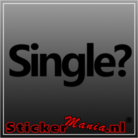 Single? sticker