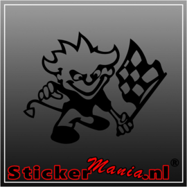 Start devil sticker