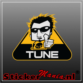 Tune Full Colour sticker