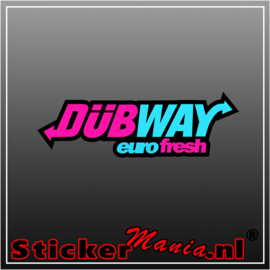 DubWay Euro Fresh Full Colour sticker