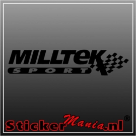 Milltek sticker