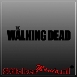 The walking dead sticker