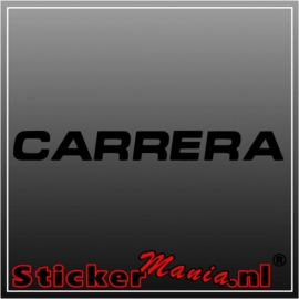Carrera sticker