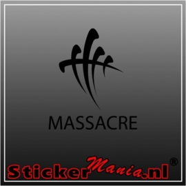 Massacre sticker