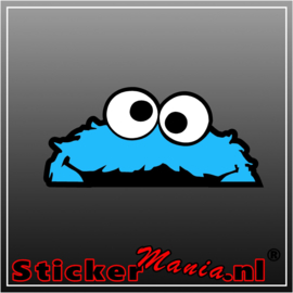 Koekiemonster Full Colour sticker