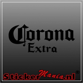 Corona extra sticker