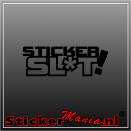 Sticker Slut sticker