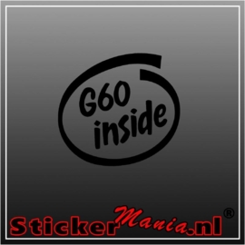 G60 inside sticker