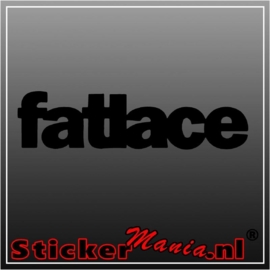 Fatlace sticker