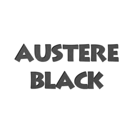 Austere black