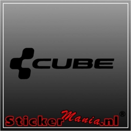 Cube sticker