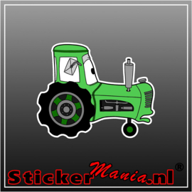 Tractor full colour sticker