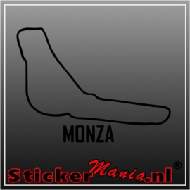 Monza circuit sticker
