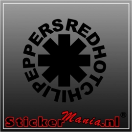 Red hot chili peppers sticker