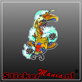 Koi karper Full Colour sticker