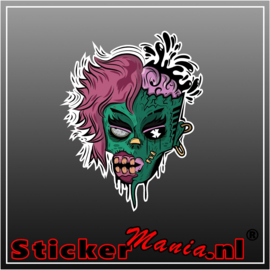 Zombie 2 Full Colour sticker