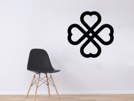 Klavertje vier hart