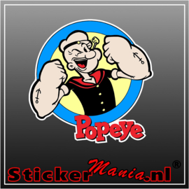 Popeye full colour sticker