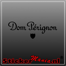 Dom Perignon sticker
