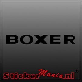Peugeot boxer sticker