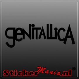 Genitallica sticker