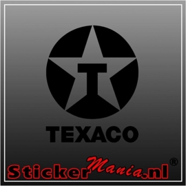 Texaco sticker