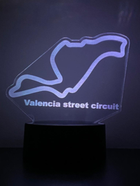 Valencia street circuit led lamp