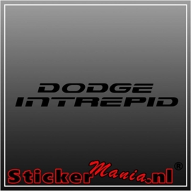 Dodge intrepid sticker