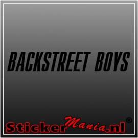 Backstreet boys sticker